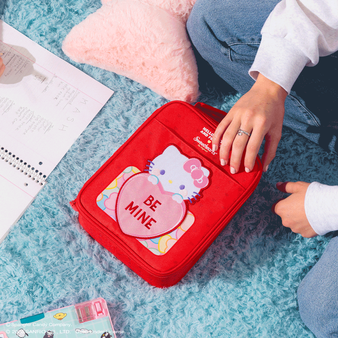 hello-kitty-and-friends-x-sweethearts-candies-slim-lunch-cooler-z4 SanrioxSweethearts_NATIVE_PDP_Vertical-Lunch_GIF.gif